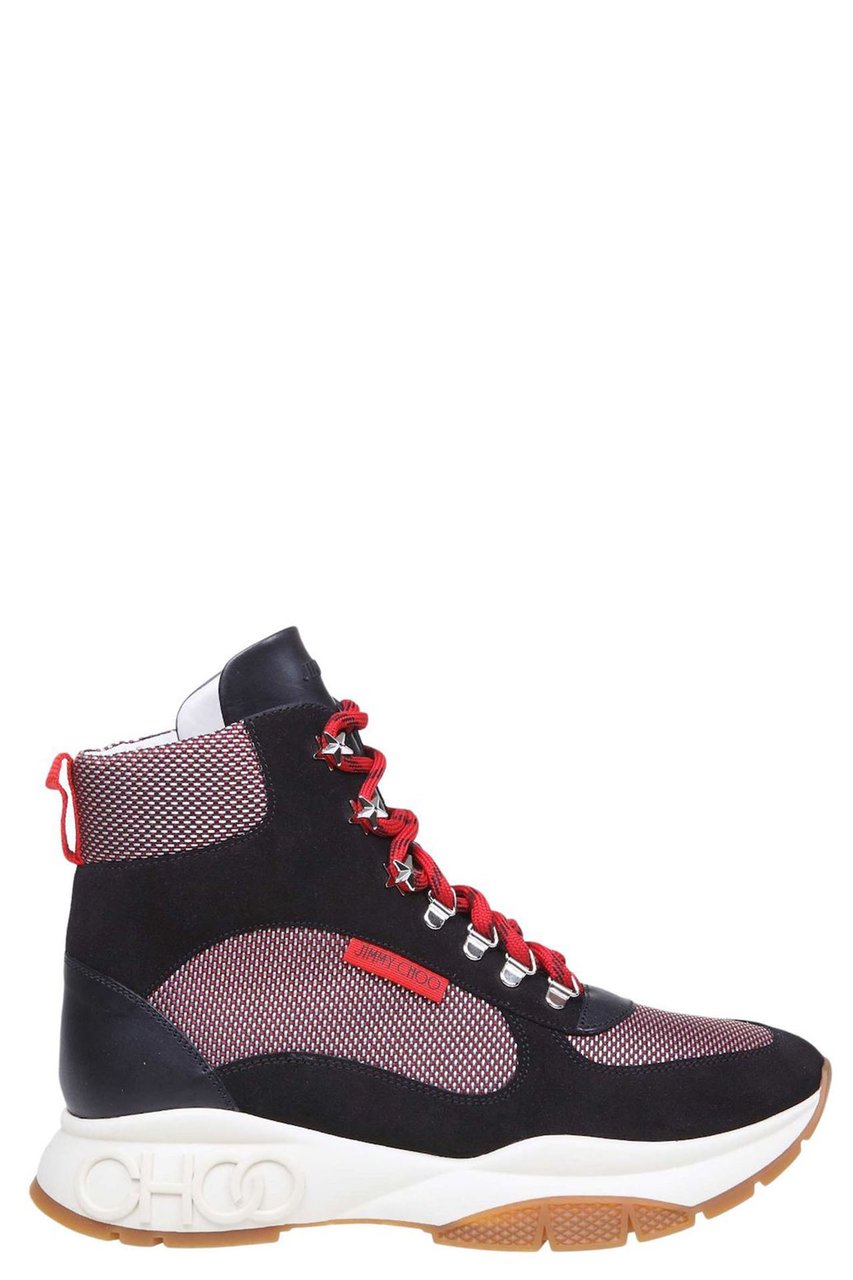 Jimmy Choo Inca Sneakers Boots Zwart