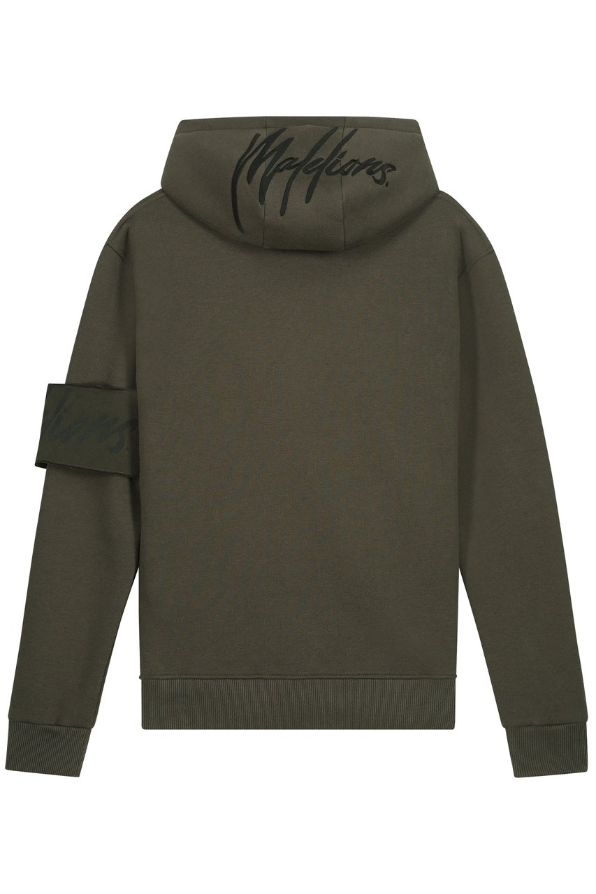 Malelions Men Captain Hoodie - Army Groen