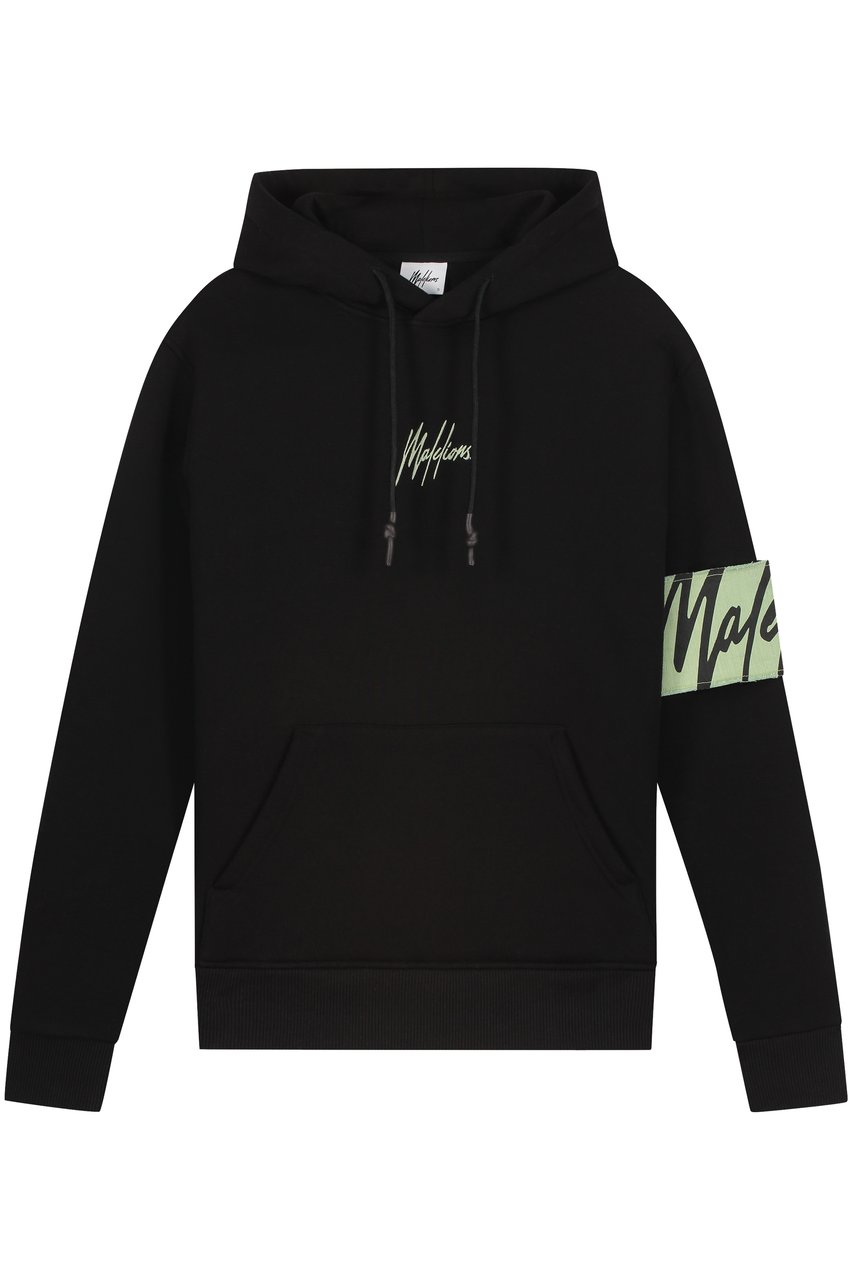 Malelions Women Captain Hoodie Zwart