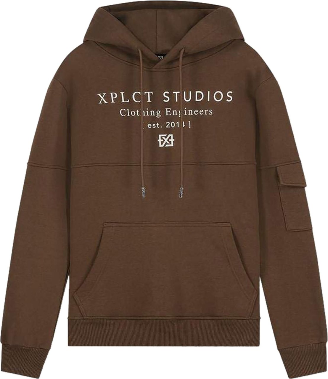 XPLCT Studios Studio Hoodie - Brown Bruin