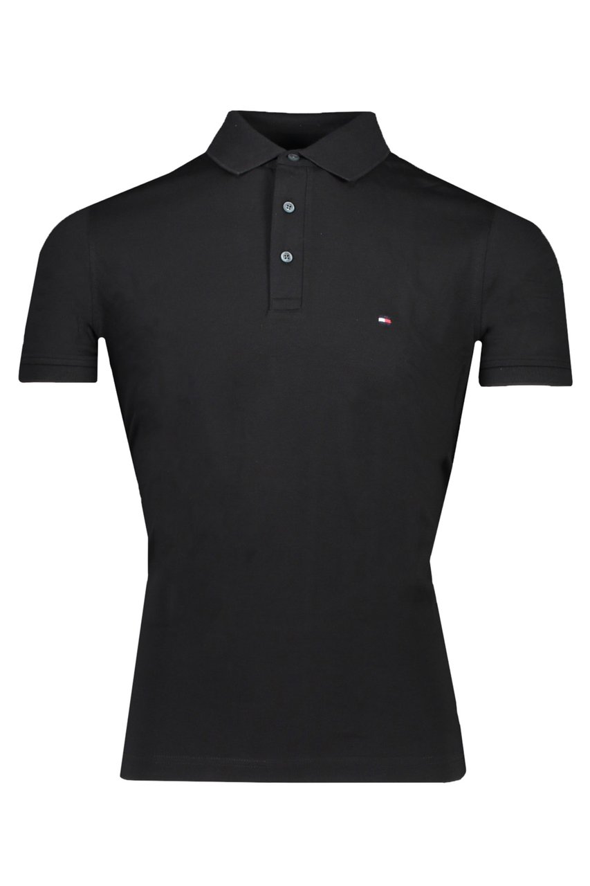 Tommy Hilfiger Polo Zwart Zwart
