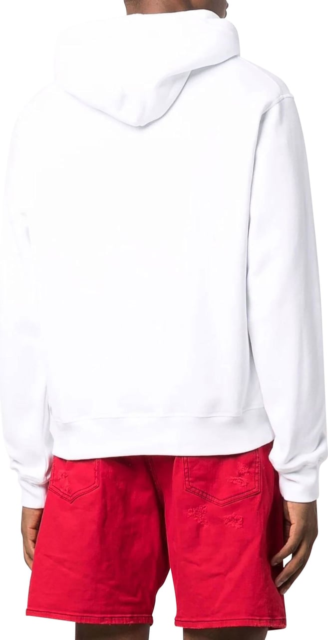 Dsquared2 Icon Spray C Hoodie Wit