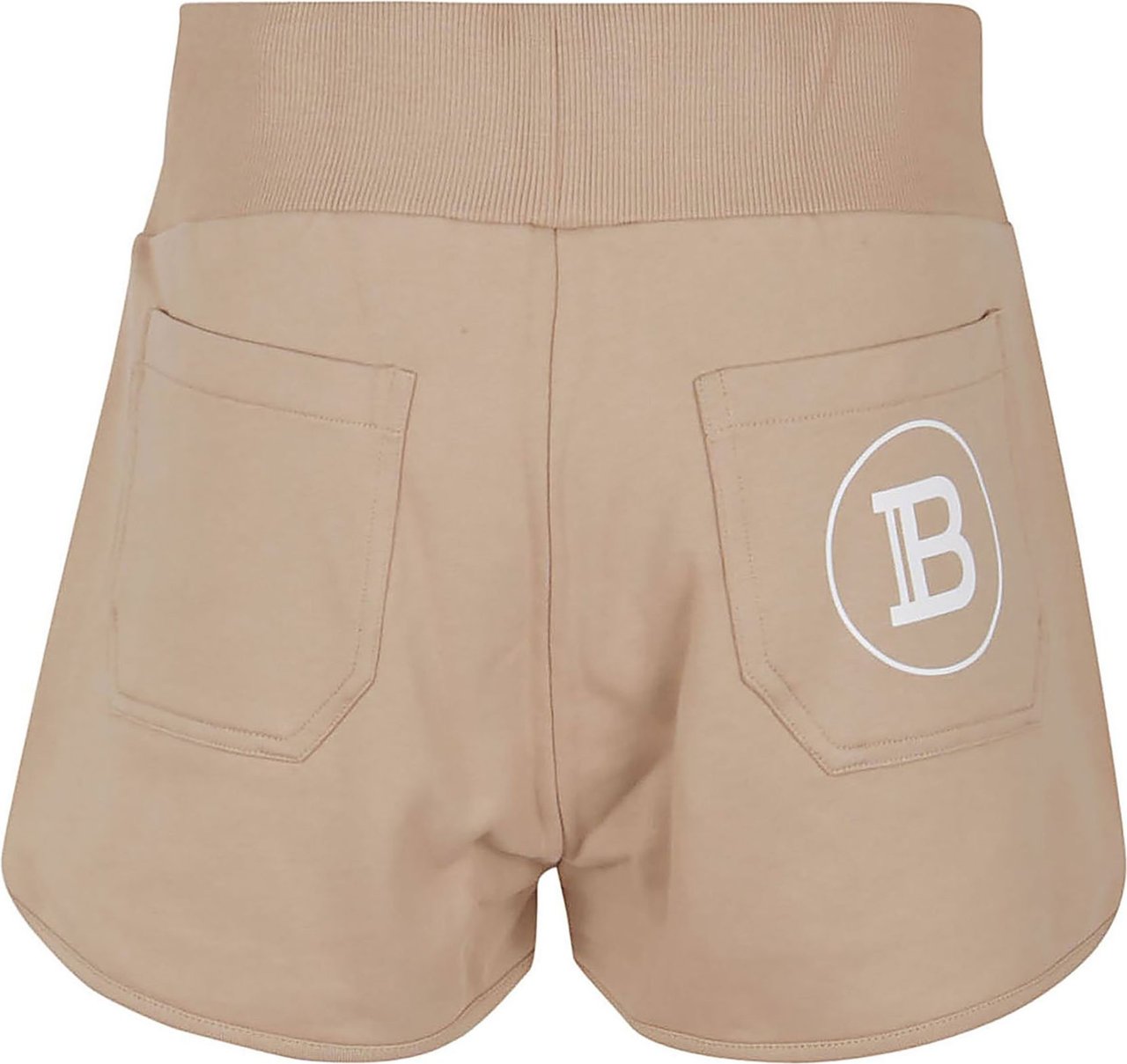 Balmain B Printed Jersey Shorts Divers