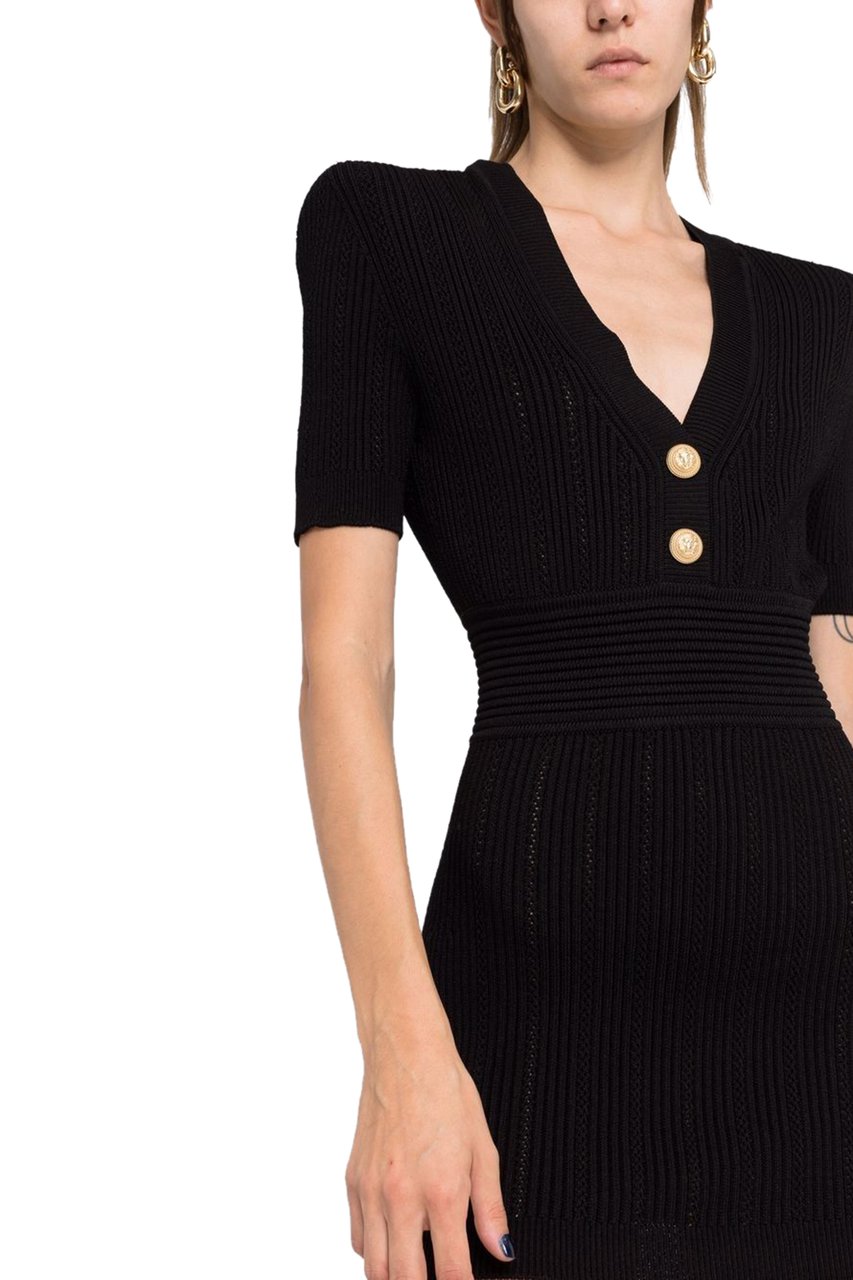 Balmain Dresses Black Zwart