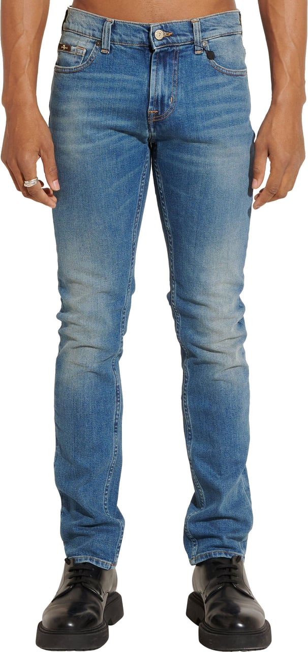 7 For All Mankind Ronnie special edition Blauw