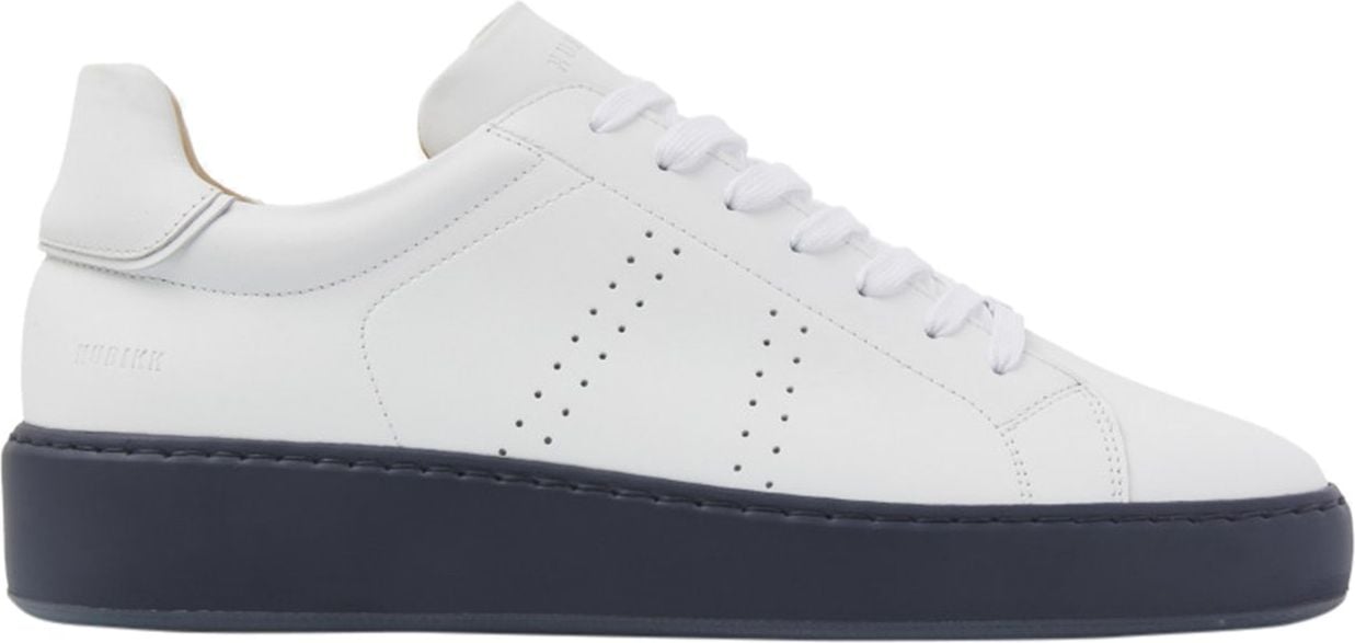 Nubikk Jiro Banks M | Blauw Witte Sneakers Wit
