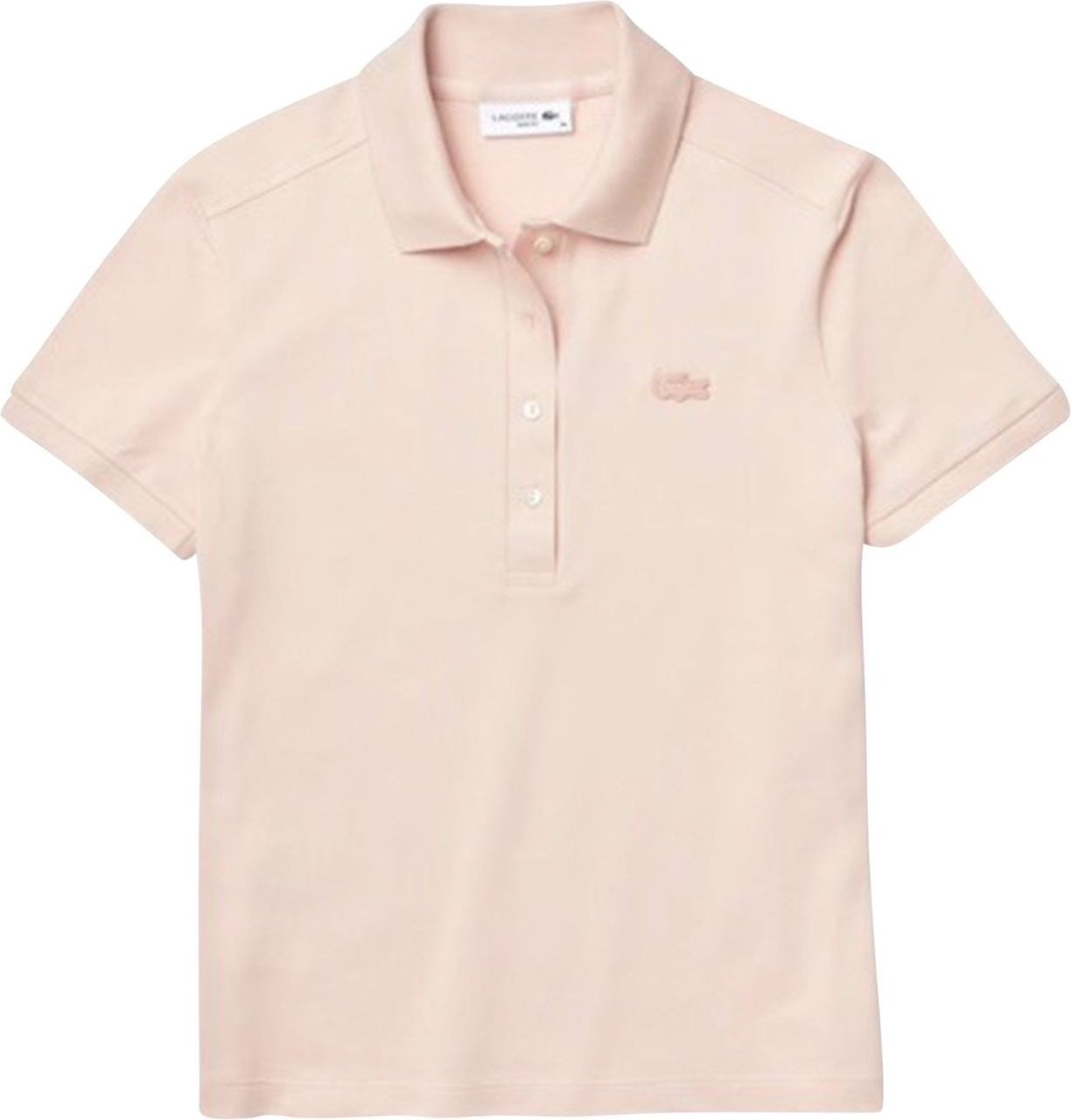 Lacoste Lacoste slim fit stretch cotton piqué polo shirt Roze