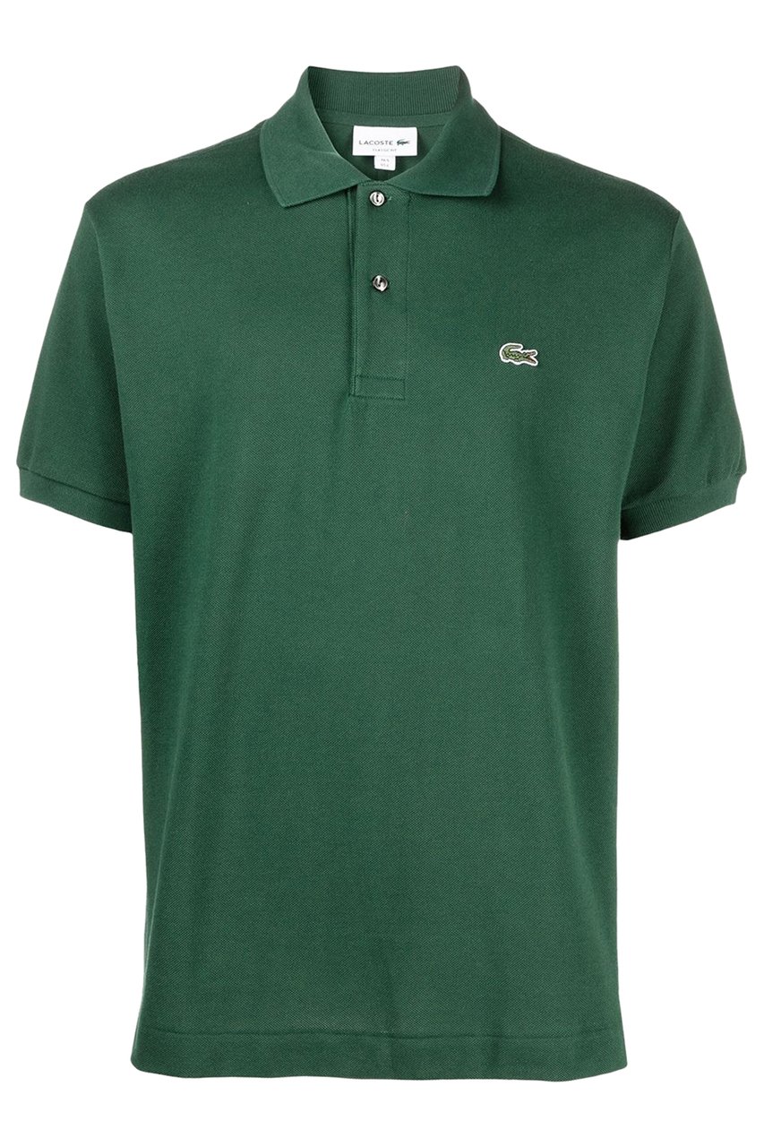 Lacoste embroidered logo polo shirt Groen