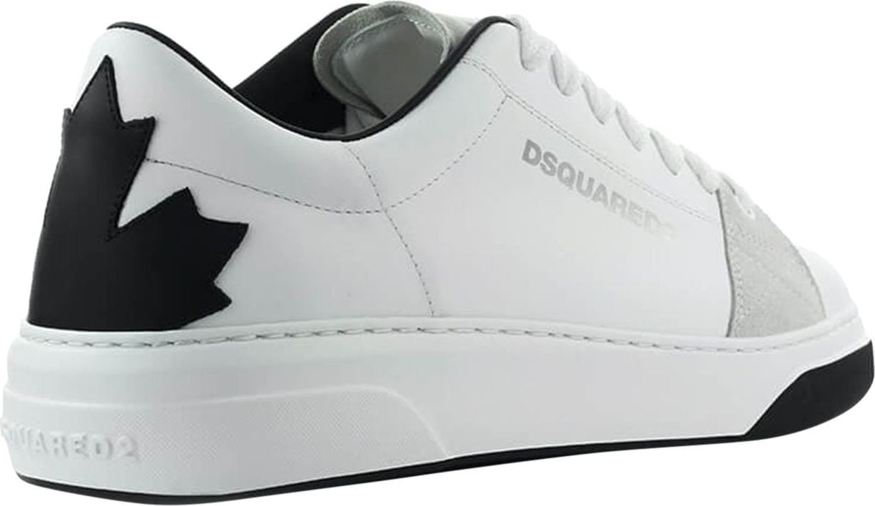 Dsquared2 Bumper White Black Sneaker White Wit