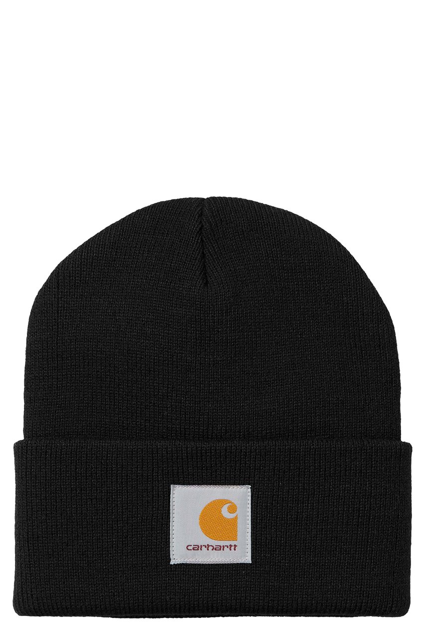 Carhartt Short Watch Hat Black Zwart