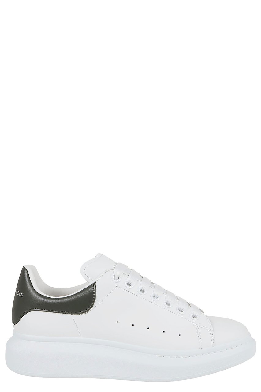 Alexander McQueen Oversized low-top sneakers Wit