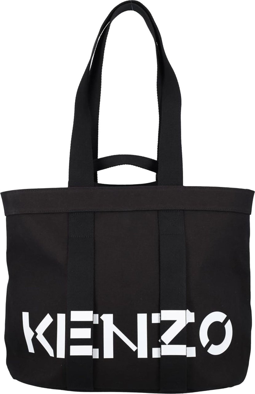 Kenzo Large Tote Bag Zwart