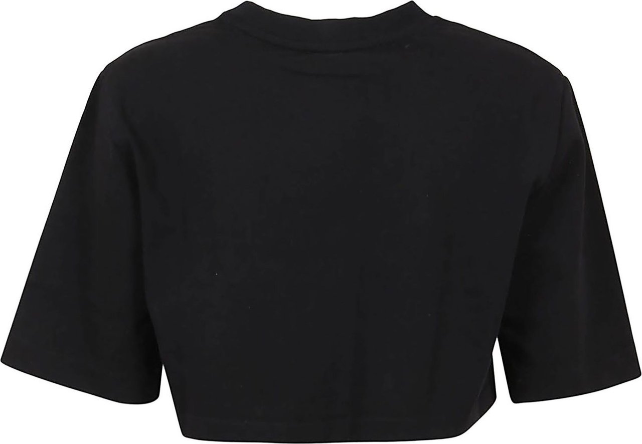 Kenzo Tiger Crest Cropped T-Shirt Zwart