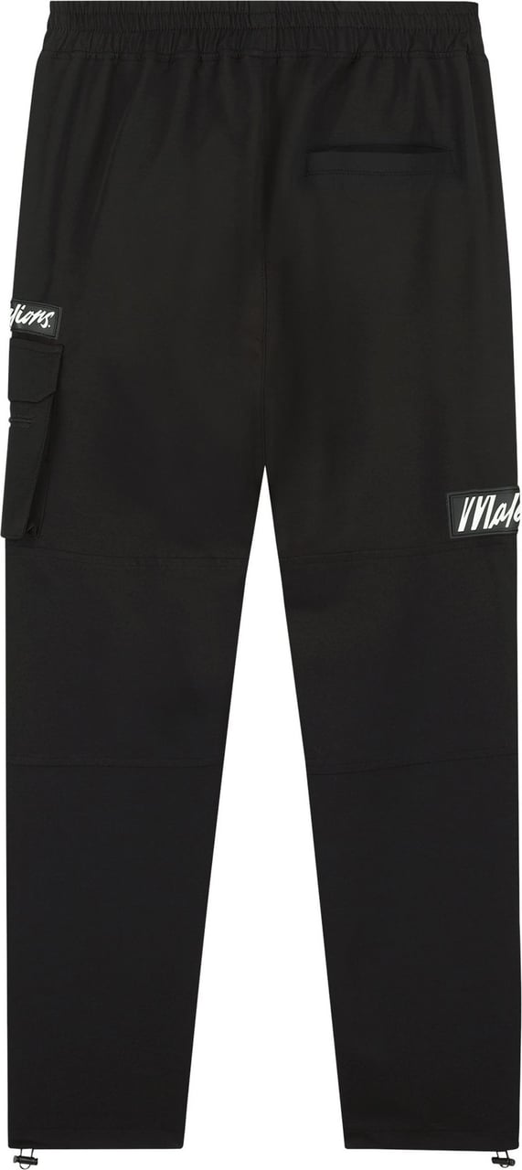 Malelions Men Pocket Cargo Pants - Black Zwart
