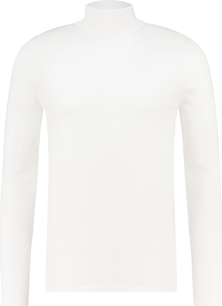 Purewhite Essential Knit Turtleneck - Off White | WINTER SALE €41,33 (-31%)