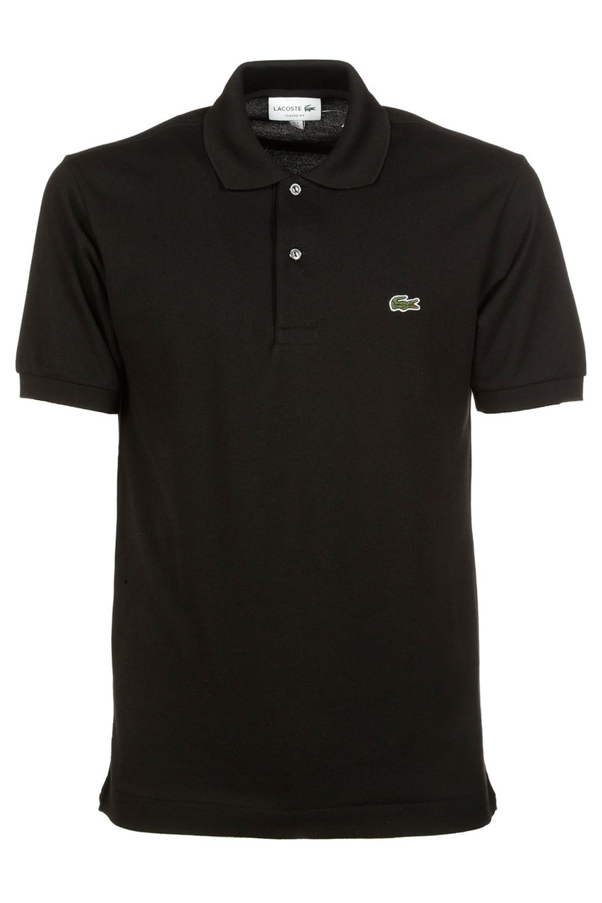 Lacoste T-Shirts And Polos Black Zwart