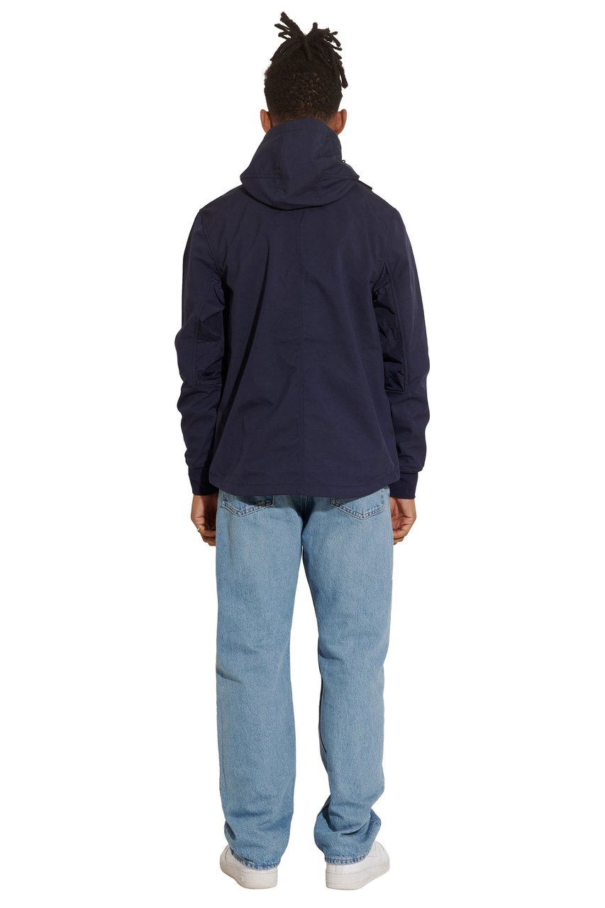 Ma.Strum shoftchell full zip hooded jack | WS.NL