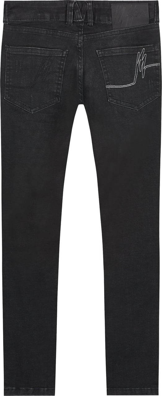 Malelions Junior Ari Jeans - Black Zwart