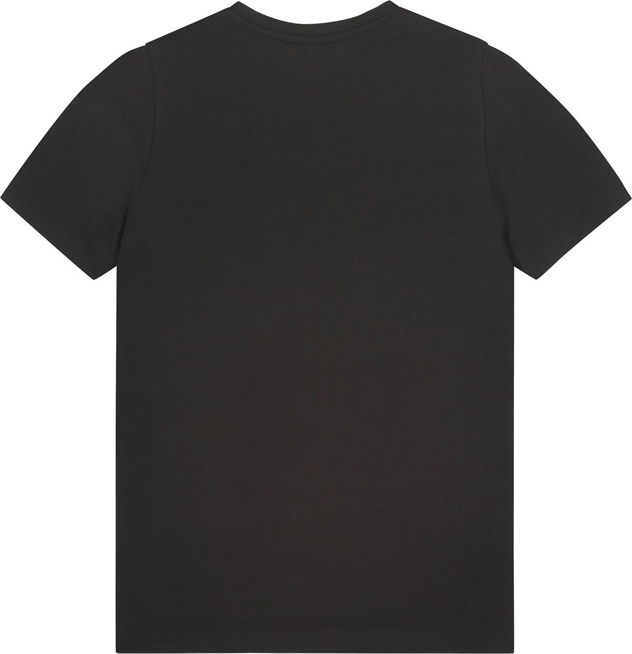 Malelions Junior Samsam T-Shirt - Black/Peach Zwart