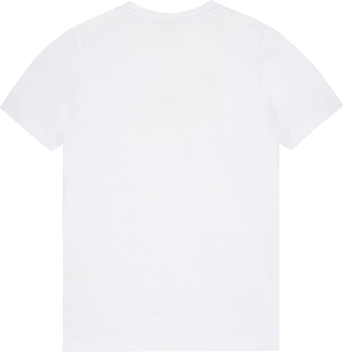 Malelions Junior Samsam T-Shirt - White/Peach Wit