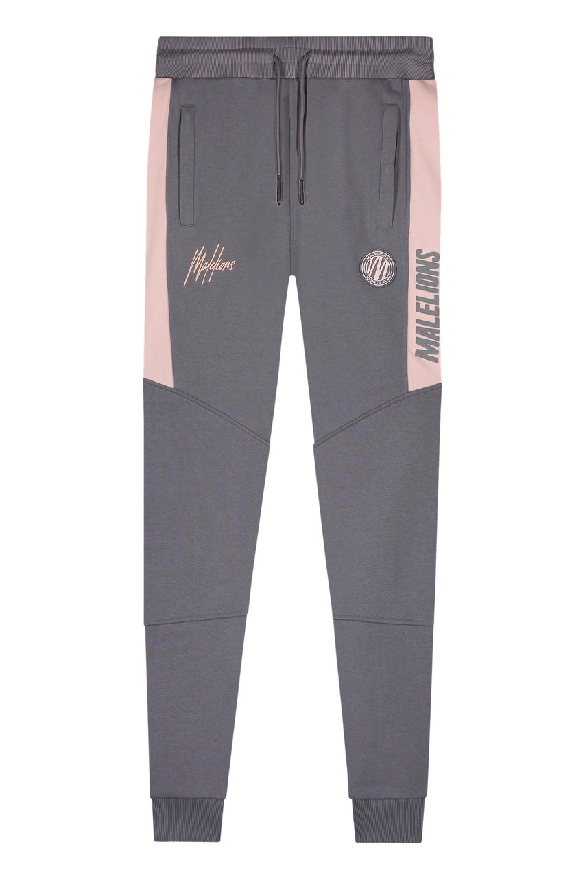 Malelions Sport Coach Trackpants - Matt Grey Grijs