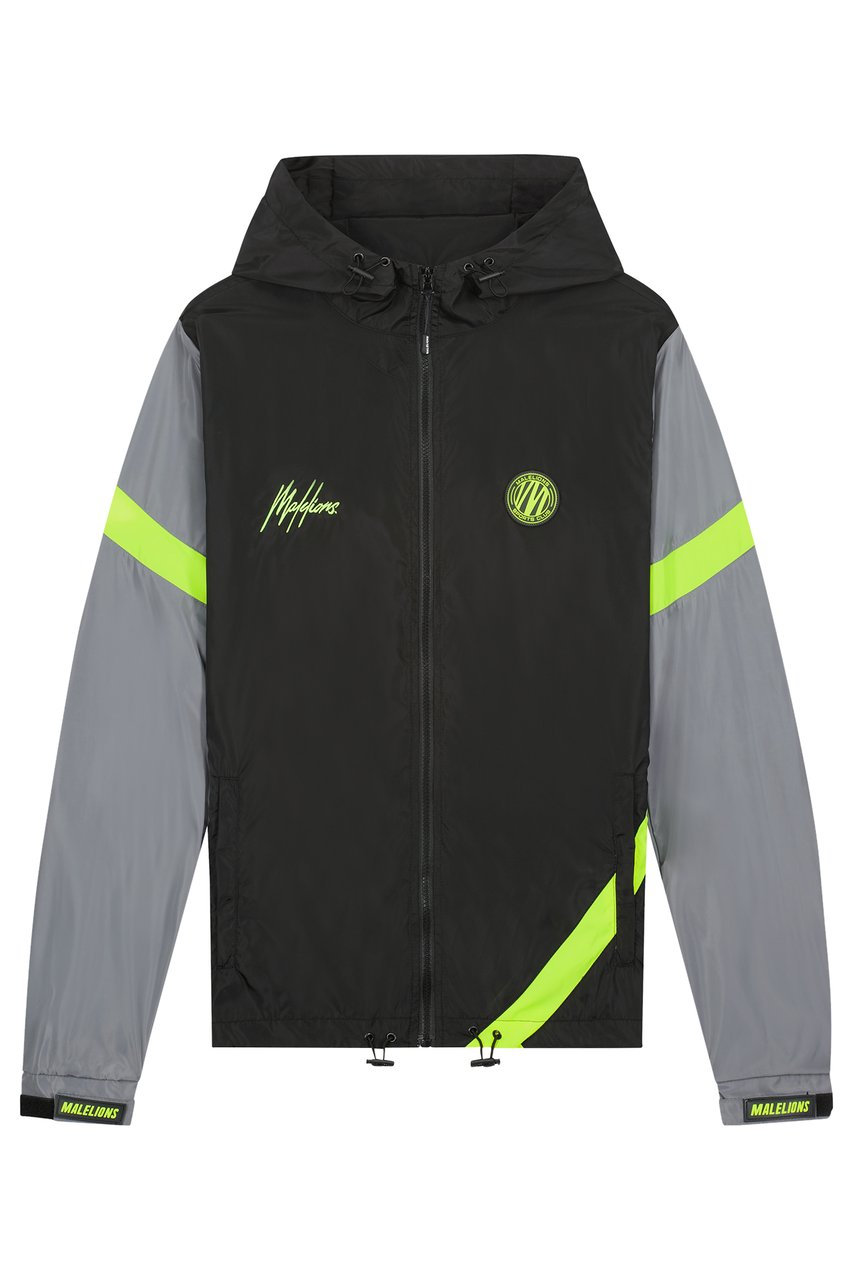 Malelions Sport Pre-Match Windbreaker - Black Zwart