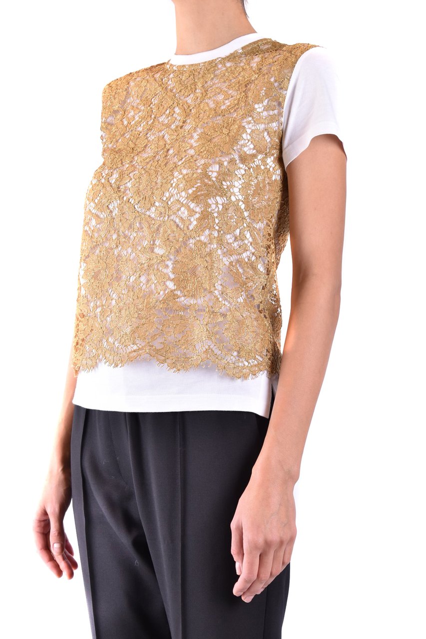 Valentino Tshirt Short Sleeves Gold Goud