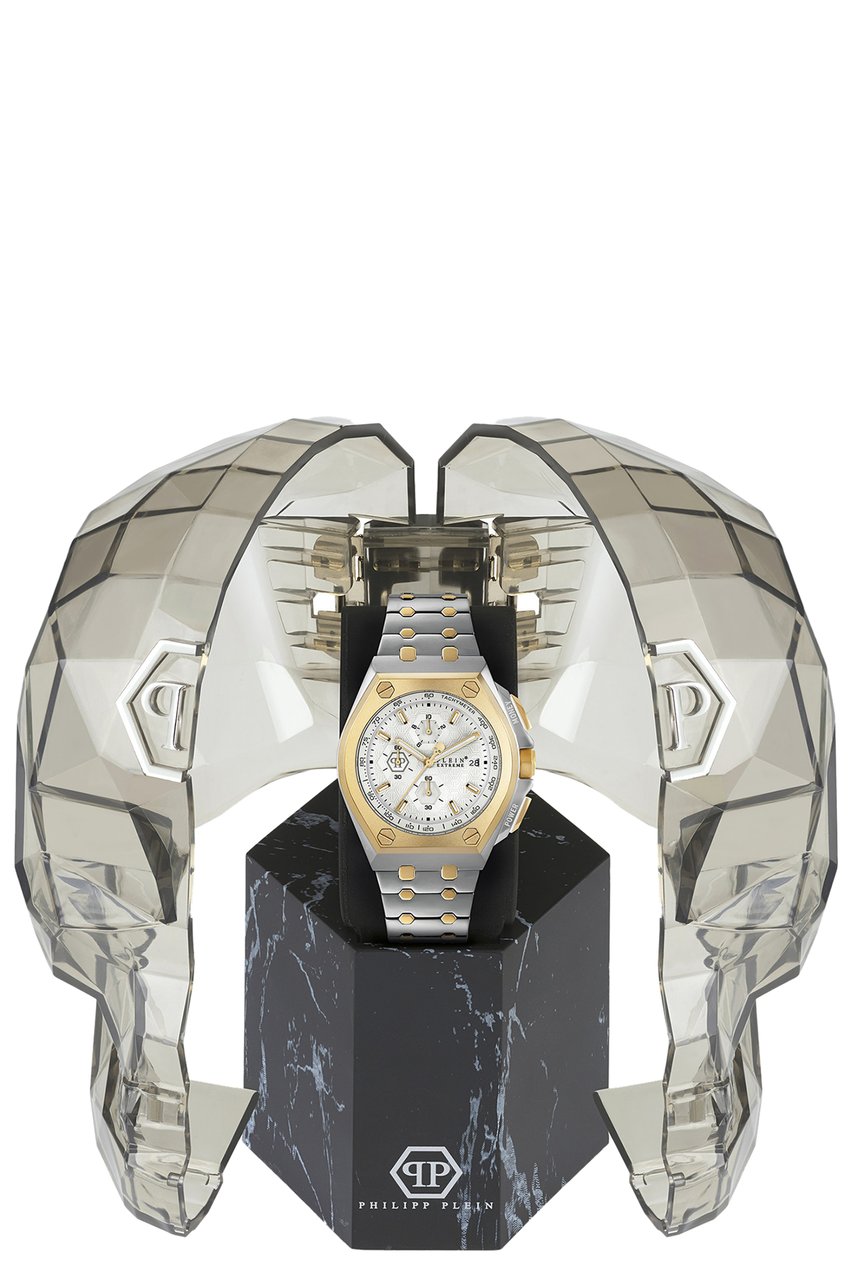 Philipp Plein PWGAA0421 Plein Extreme horloge 44 mm Wit