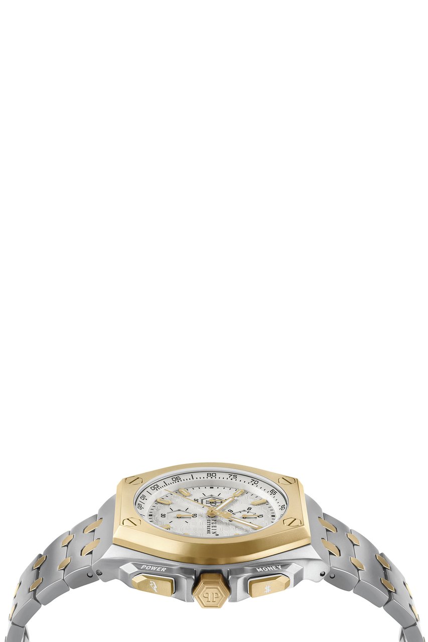 Philipp Plein PWGAA0421 Plein Extreme horloge 44 mm Wit