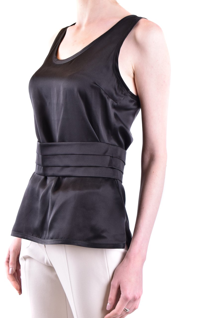 Max Mara Top Black Zwart