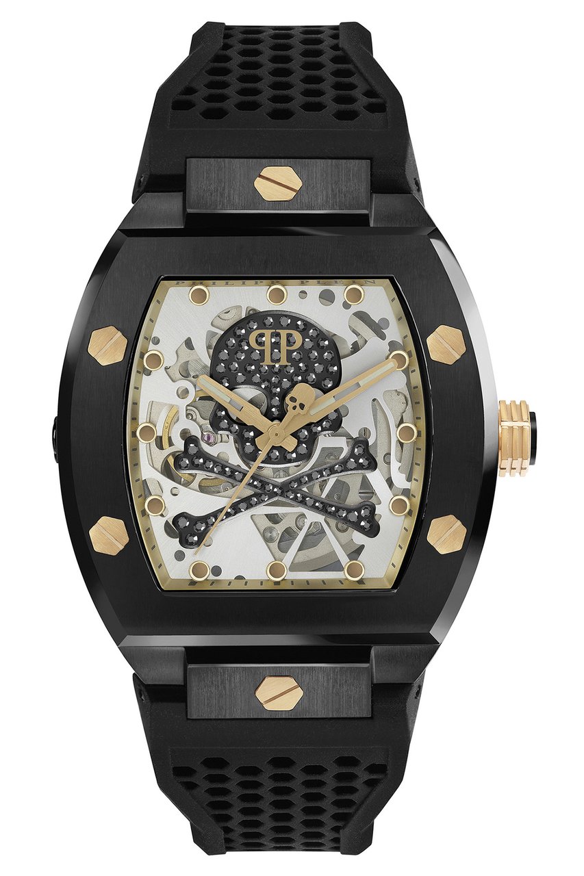 Philipp Plein PWBAA0521 The Skeleton horloge 44 mm Wit