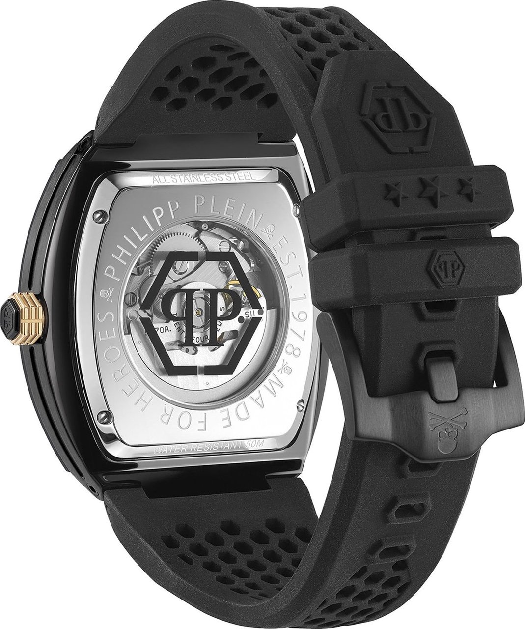 Philipp Plein PWBAA0521 The $keleton horloge 44 mm Wit