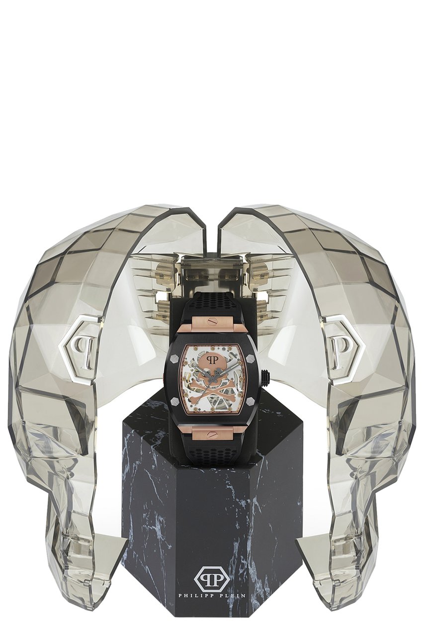 Philipp Plein PWBAA0121 The Skeleton horloge 44 mm Wit