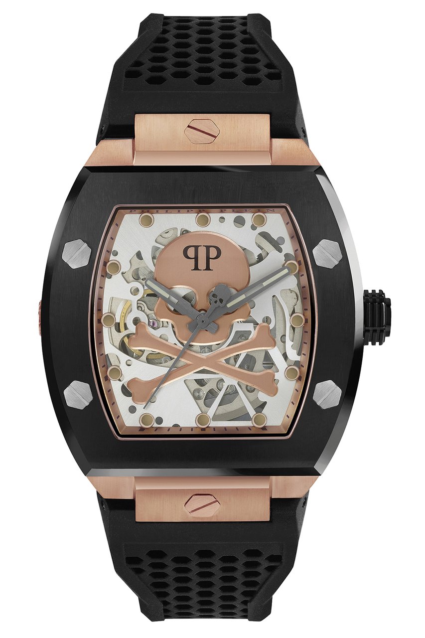 Philipp Plein PWBAA0121 The Skeleton horloge 44 mm Wit