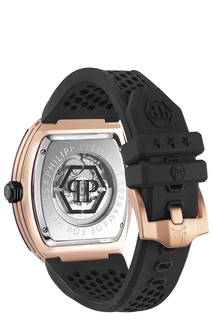 Philipp Plein PWBAA0121 The Skeleton horloge 44 mm Wit