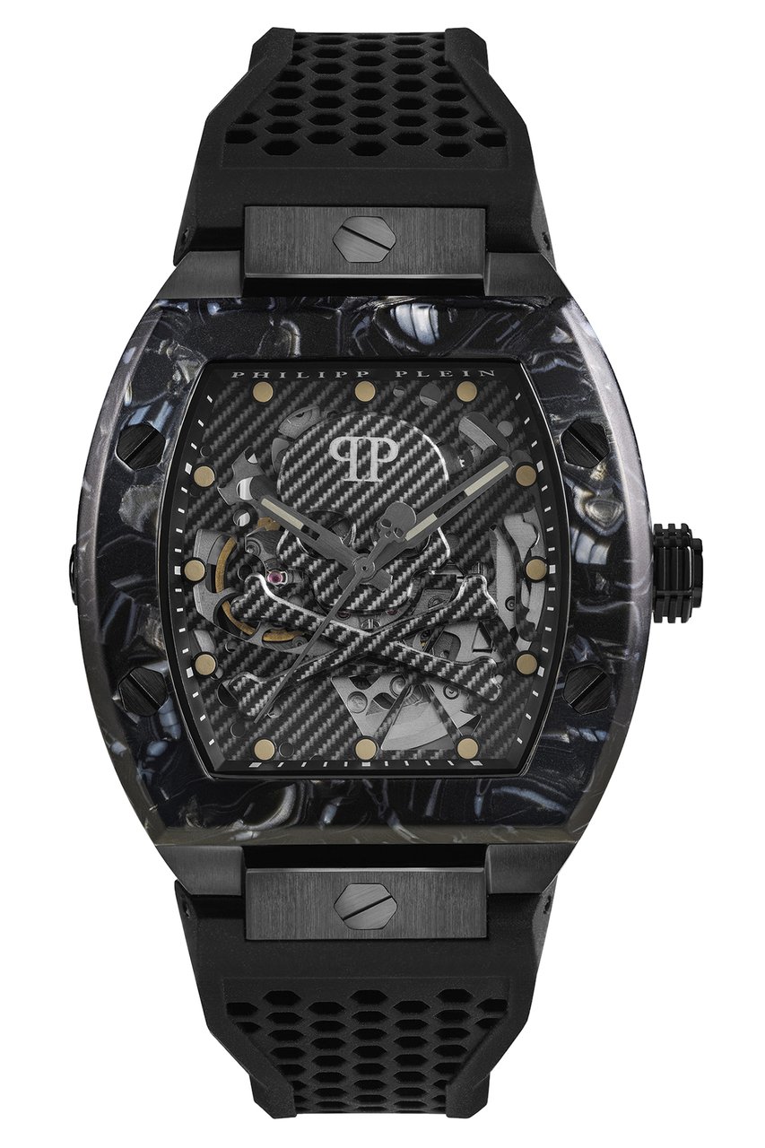 Philipp Plein PWBAA0221 The Skeleton horloge 44 mm Zwart