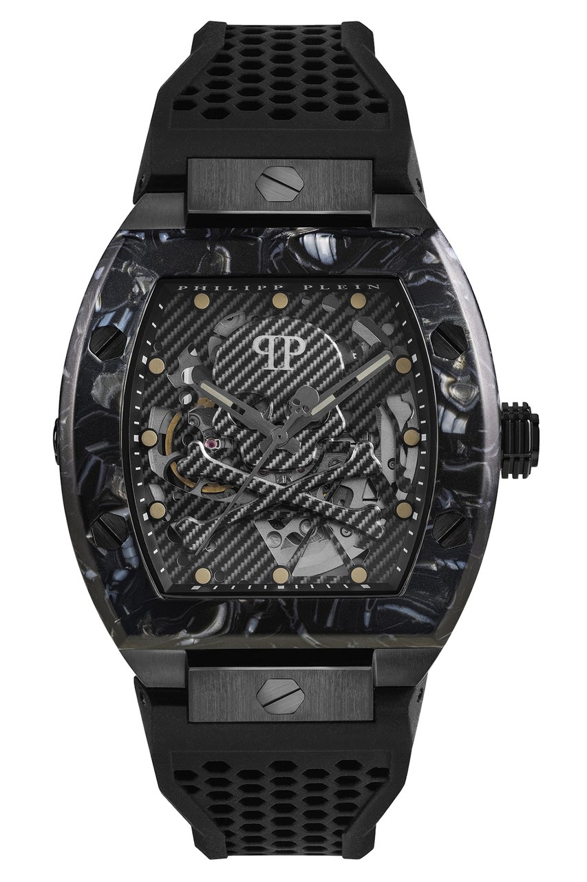 Philipp Plein PWBAA0221 The $keleton horloge 44 mm Zwart