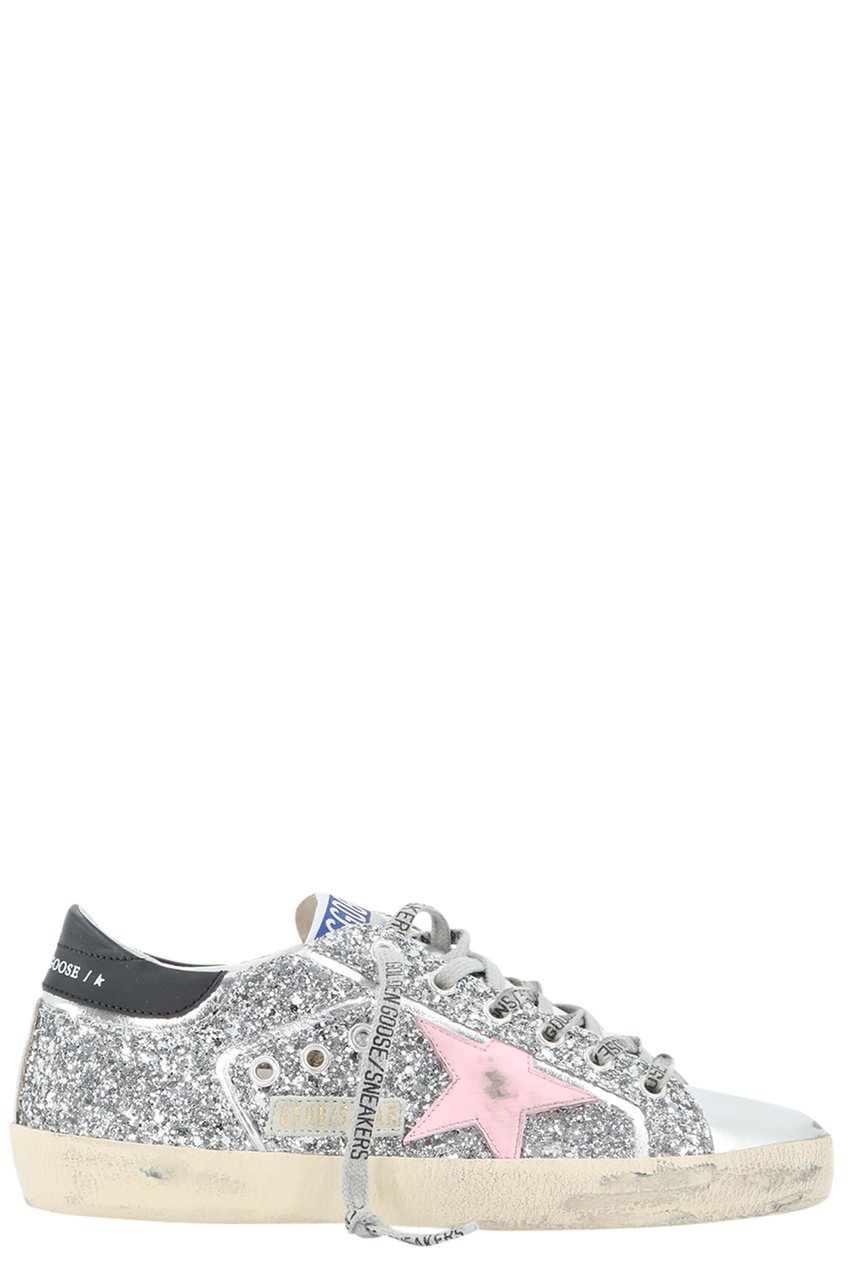 Golden Goose Super-star Sneakers Zilver