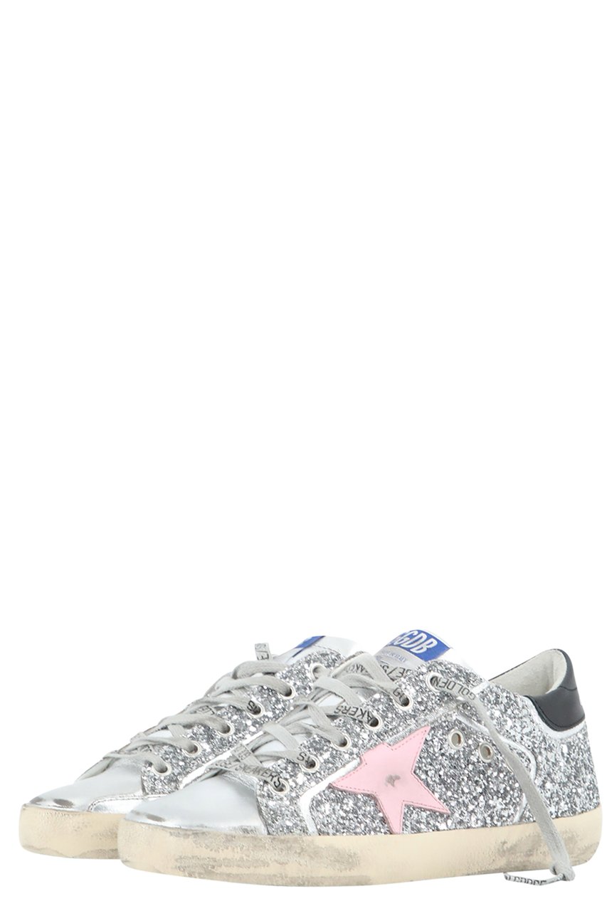 Golden Goose Super-star Sneakers Zilver