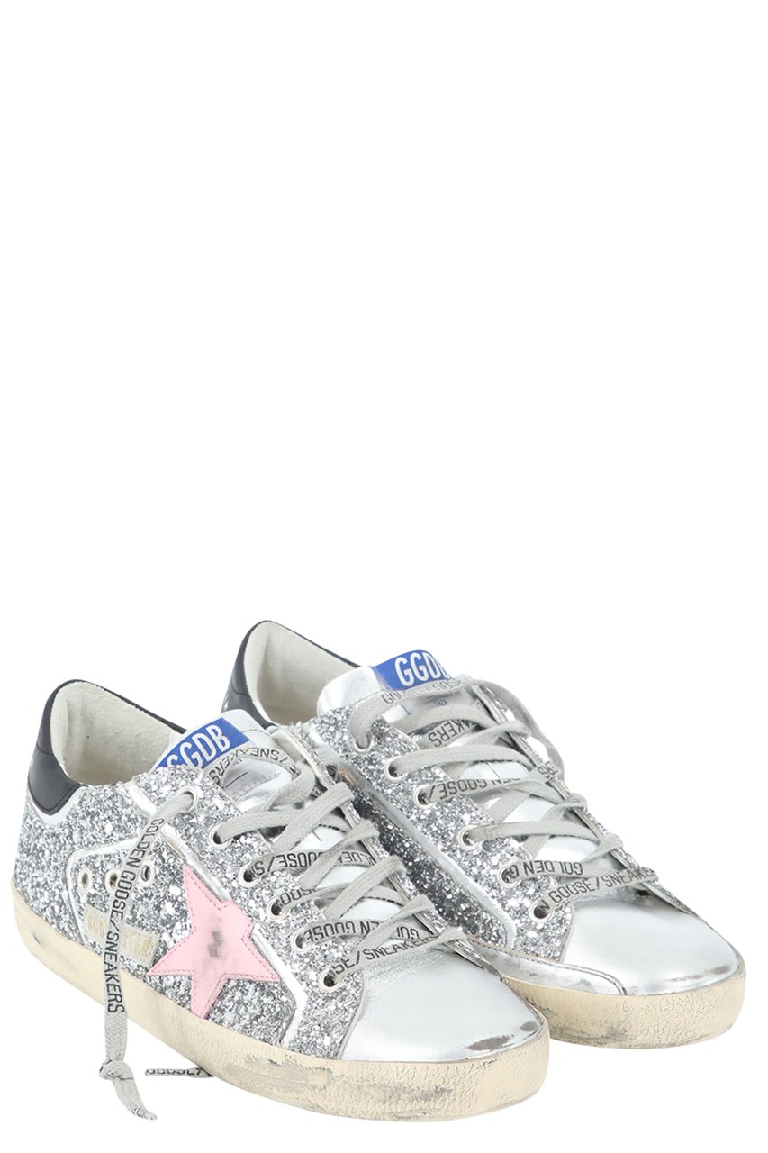 Golden Goose Super-star Sneakers Zilver