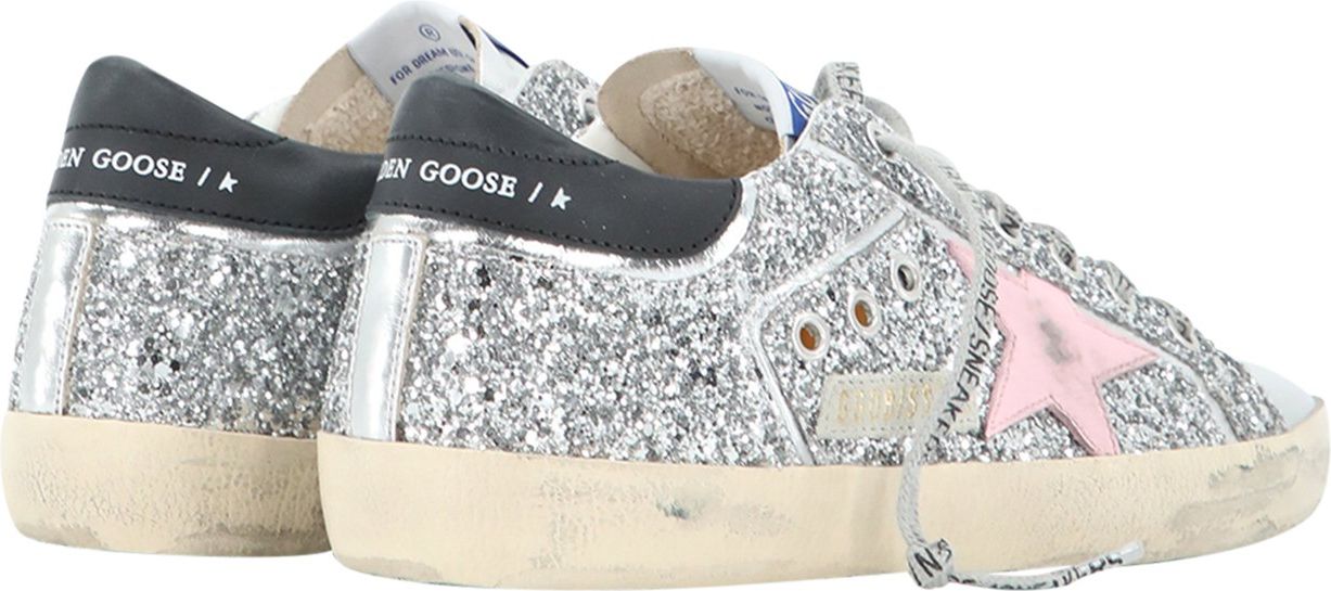 Golden Goose Super-star Sneakers Zilver