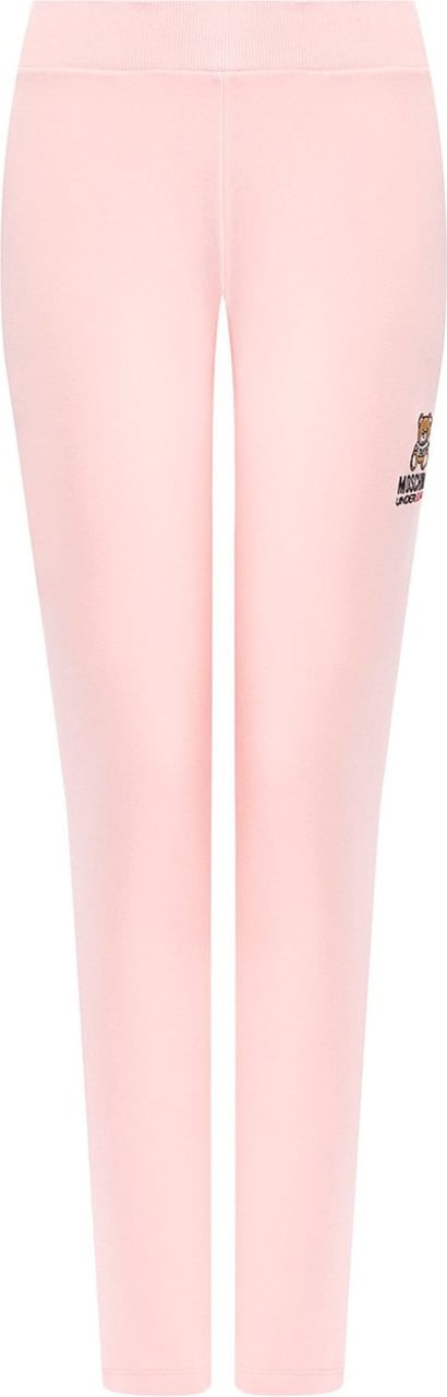 Moschino Moschino Underwear Logo Patch Jogger Trousers Roze