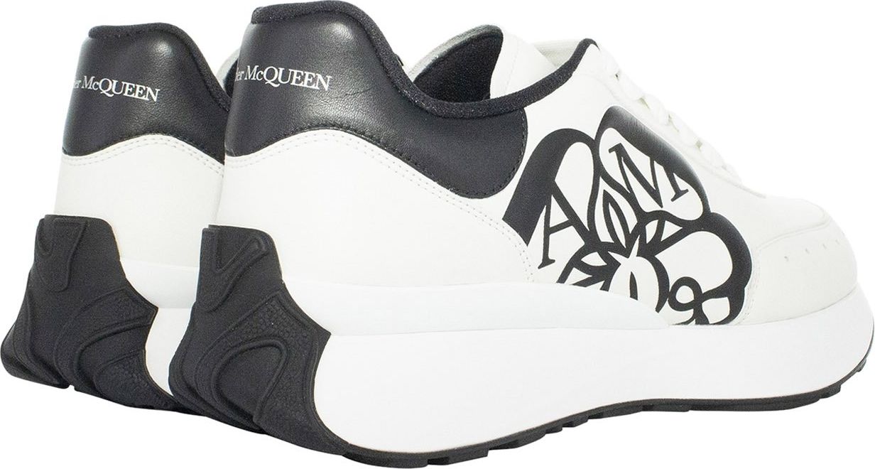 Alexander McQueen Crest low-top sneakers Wit