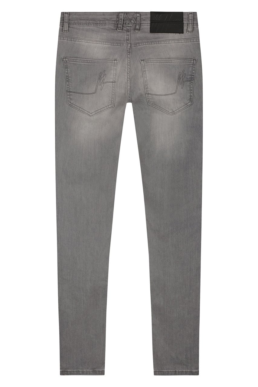 Malelions Men Split Jeans - Grey Grijs