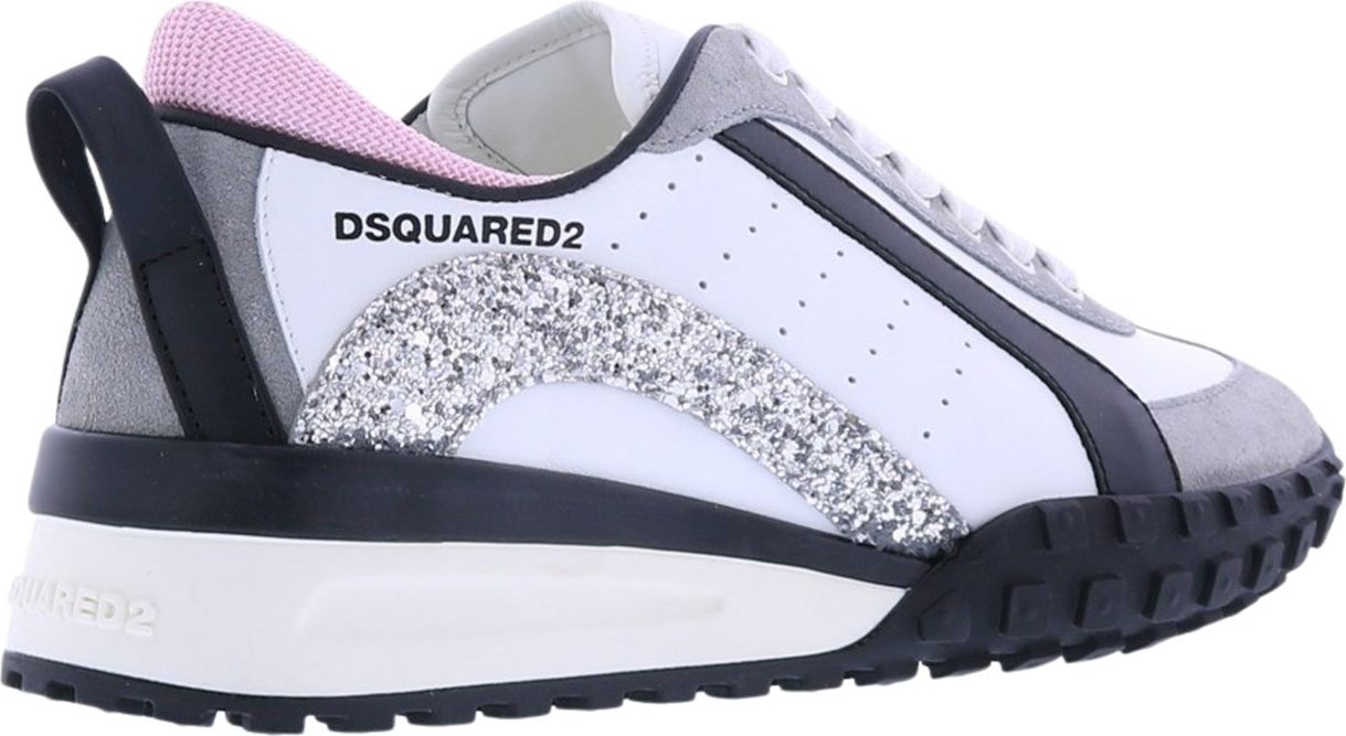 Dsquared2 Lace-Up Low Top Sneakers Grijs