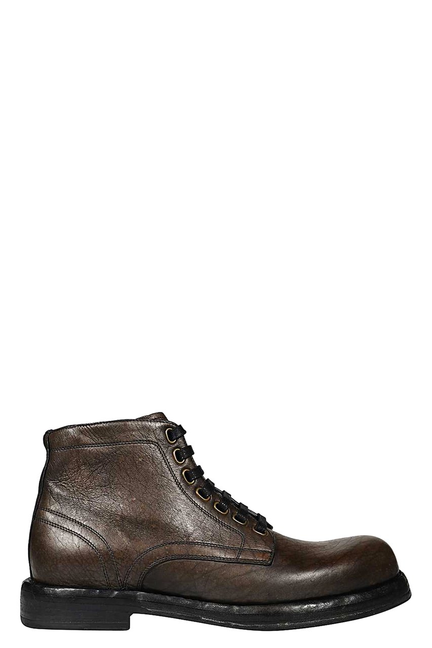 Dolce & Gabbana Dolce & Gabbana Leather Boots Bruin