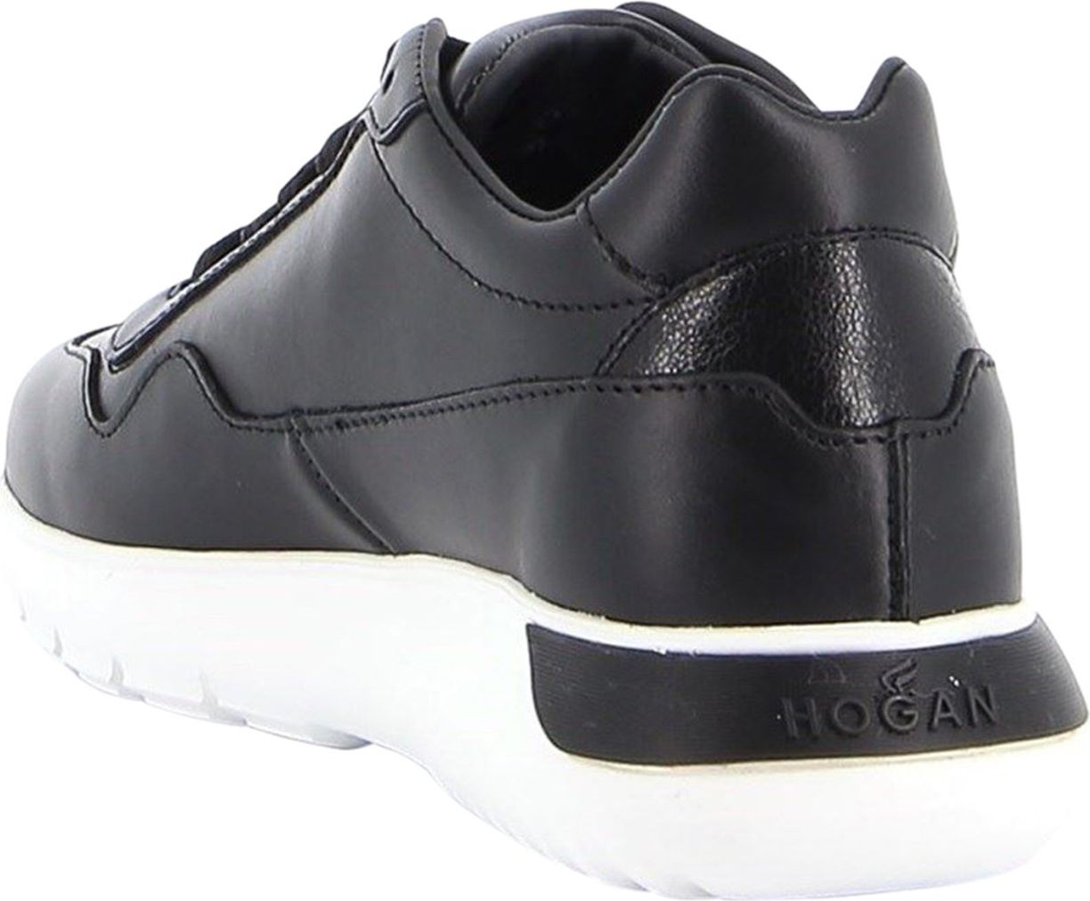 HOGAN Flat Shoes Black Zwart