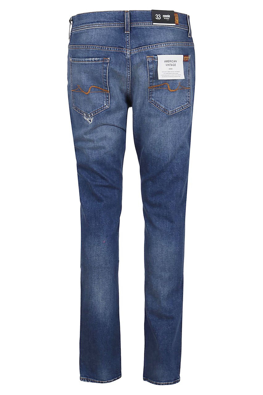7 For All Mankind Ronnie Come On Blauw