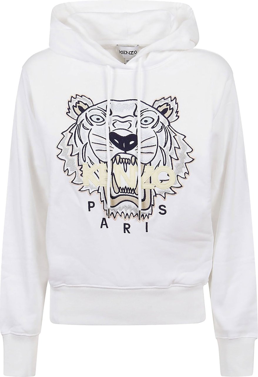Kenzo Tiger Classic Hoodie Wit