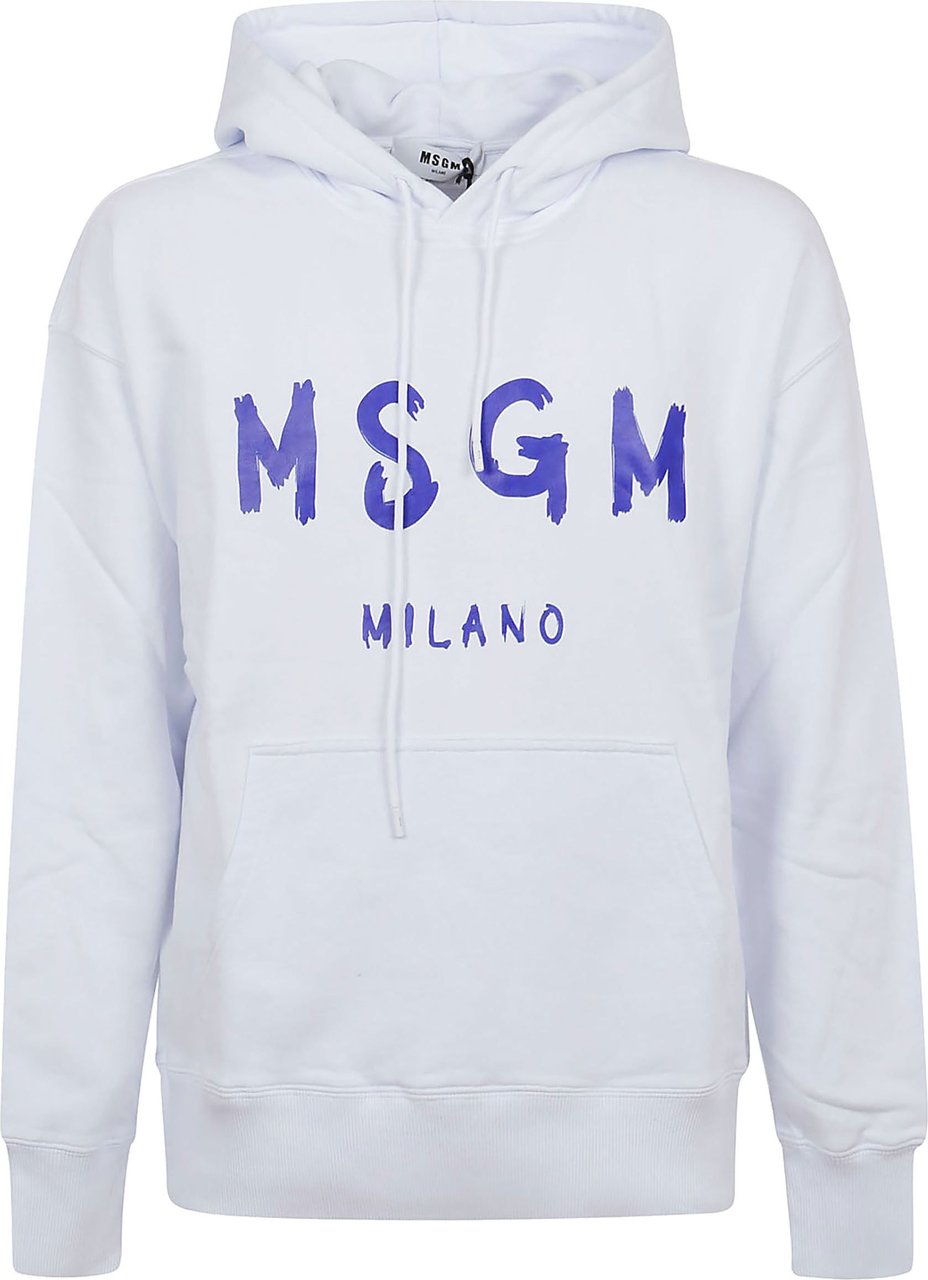 MSGM Felpa/Sweatshirt Wit